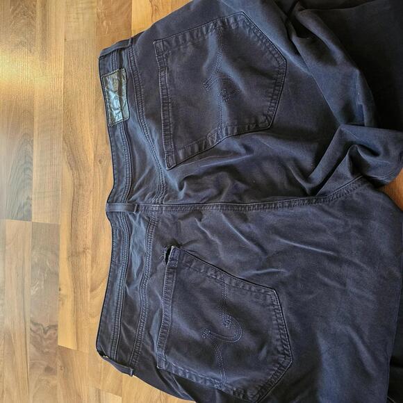 AG Adriano Goldschmied Pants Mens 38x32 Blue Everett Slim Straight Chino Stretch - Picture 7 of 7